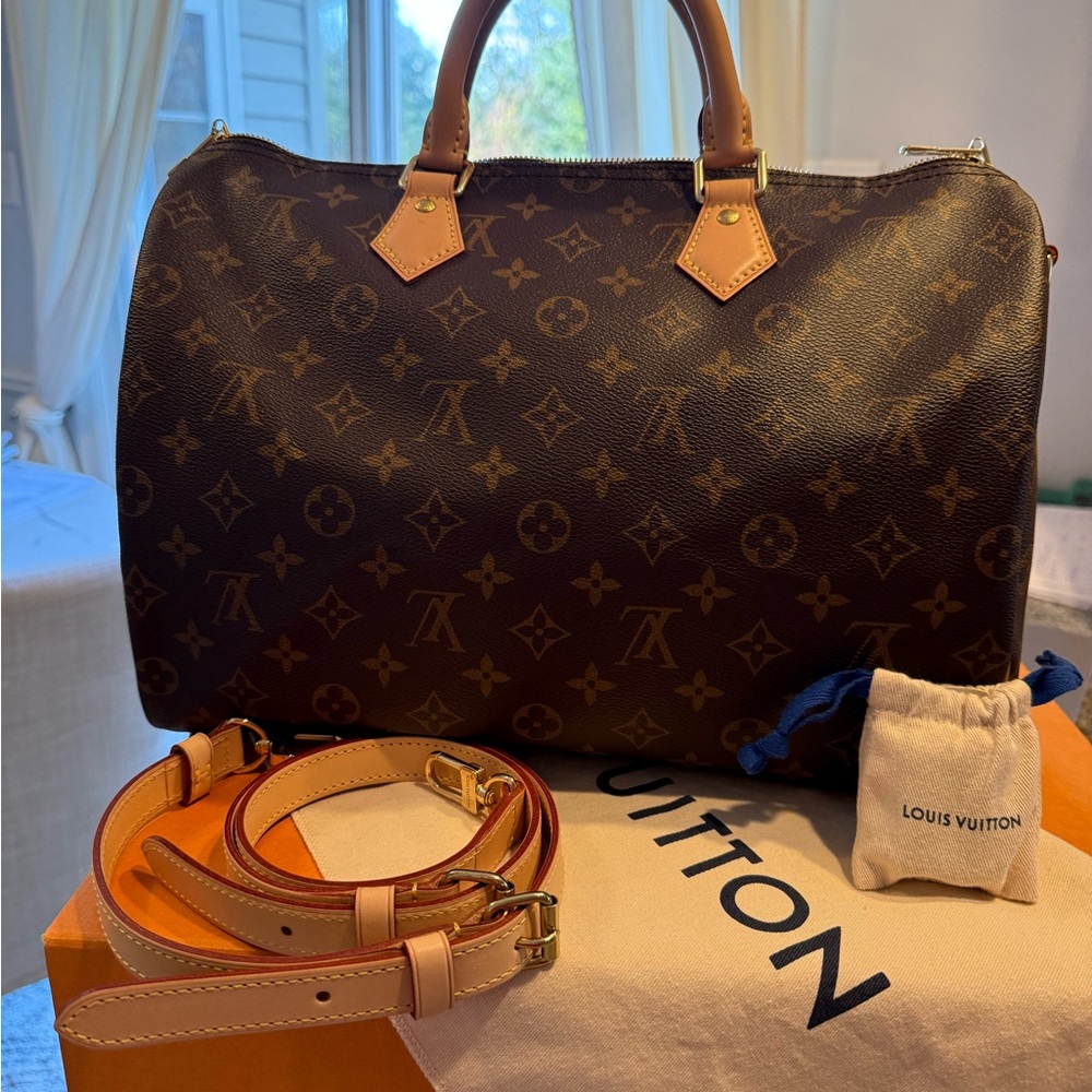 Louis Vuitton speedy 35 bandouliere.